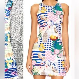 Colorful Patterned Women's Dress